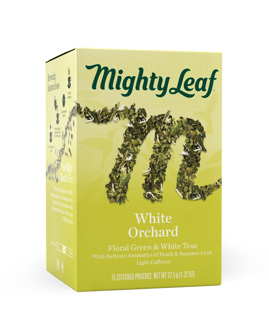 Mighty Leaf white orchard tea - 15 ct box