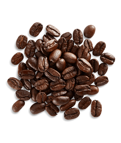 Peet's Sumatra Coffee beans shown up close with detail